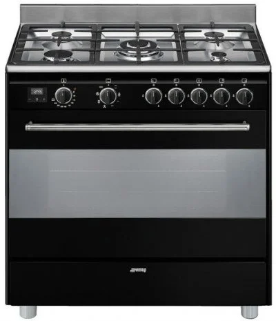 Piano de cuisson dessus gaz SMEG GAMME ELITE BG91N2