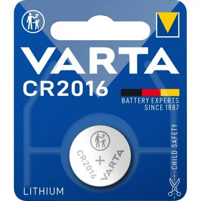 Pile bouton 3 V lithium CR2016 de VARTA