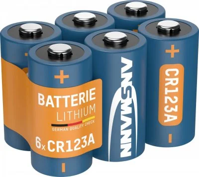Pile photo CR-123A lithium Ansmann CR123 1375 mAh 3 V 6 pc(s)
