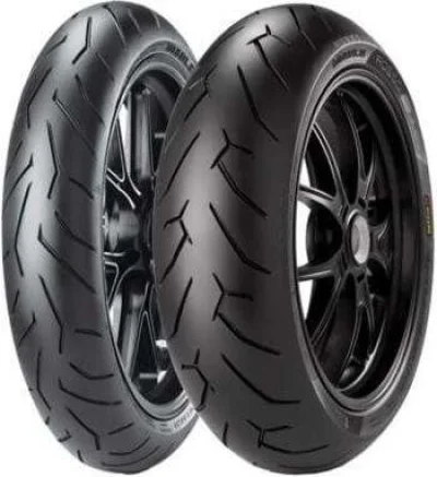 PIRELLI DIABLO ROSSO II D 120/70ZR17 TL 58W, Pneu moto Arrière