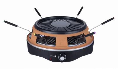 Pizza party 3 en 1 - FAGOR - FGAP120 - 1200 W - Pizza, raclette, grill