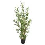 Plante artificielle - Bambou - h 120 cm - Livraison gratuite - Vert