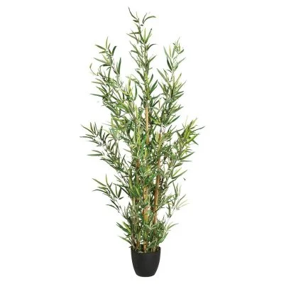Plante artificielle - Bambou - h 120 cm - Livraison gratuite - Vert