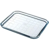 PYREX Plaque de cuisson multi-usages en verre 32x26 cm - bake & enjoy