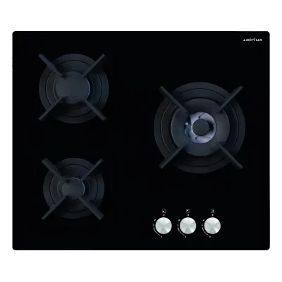 Plaque gaz Airlux AV635HBK - 3 foyers
