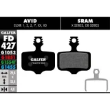 GALFER Plaquette de frein FD427 Standard Avid, Braking et Sram