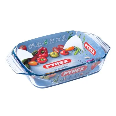 Plat à four rectangulaire avec poignées 2,2L