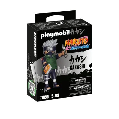 Playmobil 71099 Kakashi- Naruto - héros Issu de Manga Ninja