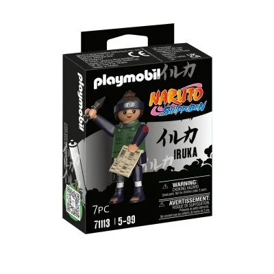 Playmobil 71113 Iruka- Naruto - héros Issu de Manga Ninja