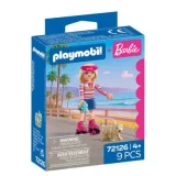 PLAYMOBIL 72126 Barbie Promenade à Malibu 9 pièces Dès 4 ans