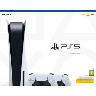 Playstation 5 + 2nd Manette Sans Fil Dualsense White