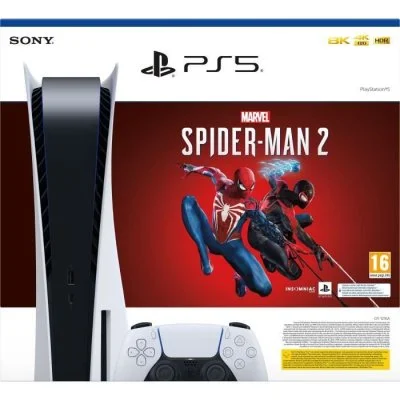 PlayStation Pack Console PS5 Standard + Marvel's Spider-Man 2 5