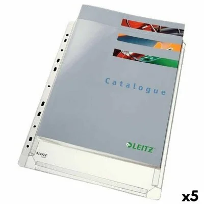 Pochettes Plan Leitz Pvc 100e Soufflet Cm A4 Sachet De