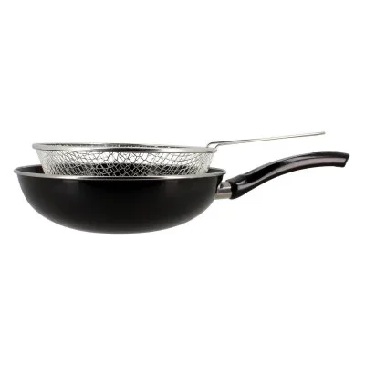 Poêle À Frire 26cm Noire Tous Feux Dont Induction