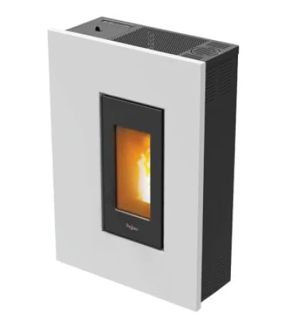 Poele a granules 5.2 kW Madison 5 Air Slim blanc