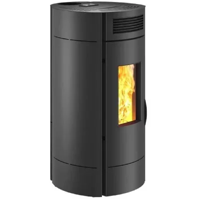 Poêle à granulés - INVICTA - Lodi 6 - Etanche - SDC WIFI - Noir