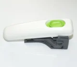 SEB Poignée blanche + bouton vert + vis