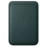 APPLE Porte-cartes en tissage fin pour iPhone avec MagSafe Vert foncé