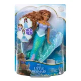 MATTEL Poupée Disney Princesses Ariel 2 en 1