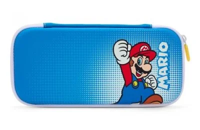 Powera Mario Pop Art Nintendo Switch Cover Bleu