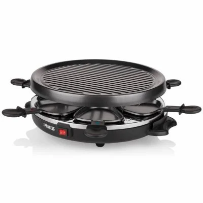Princess 162725 appareil a raclette 6 personnes noir