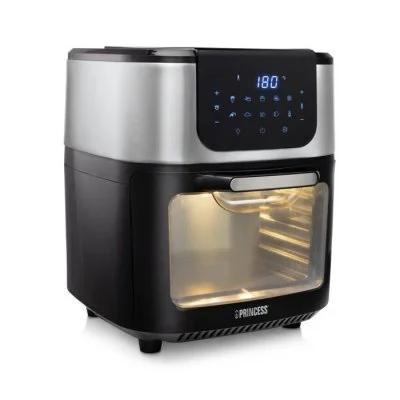 Princess 182075 Friteuse Aerofryer Oven Deluxe – Volume 11 Litres – Panier rotatif