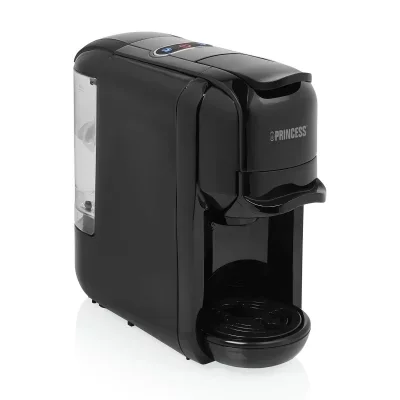 Princess 249452 01.249452.01.001 Machine à capsules noir compatible pad E.S.E, One Touch