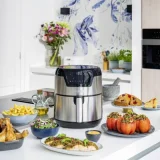 PRINCESS Friteuse numérique XXL 1500 W 4,5 L Argenté