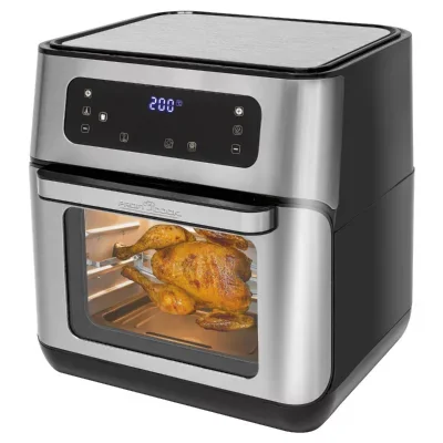 Profi Cook PC-FR 1200 H Friteuse à air chaud 1 500 W noir,acier inoxydable