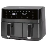 PROFICOOK Profi Cook PC-FR 1295 H Friteuse à air chaud 9 l 2700 W 2 thermostats séparés noir, inox