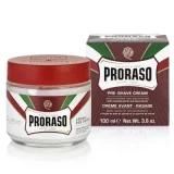 PRORASO Crème de Rasage Pré Rasage Nourrissante Bois de Santal 100Ml