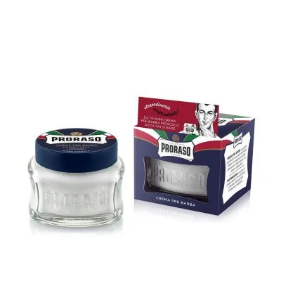 Proraso Crème Pré-Rasage Rouge au Santal et beurre de karité 100 ml
