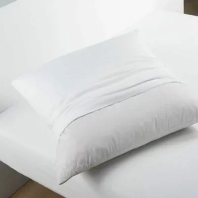 Protège Oreiller Rectangulaire en Molleton Molly - Blanc - 50 x 70 cm