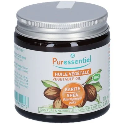 Puressentiel Nouveau : Beurre de Karité Bio** 100 ml - Pot 100 ml