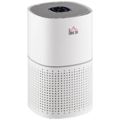 Purificateur d'air 50 W 4 vitesses filtre HEPA, charbon actif