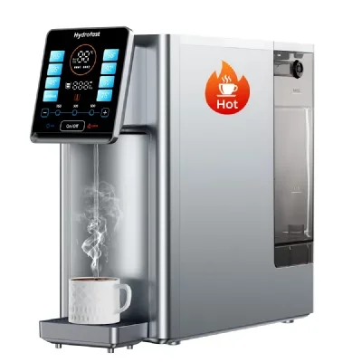 Purificateur d'eau sur évier Hydrofast W100 blanc argent