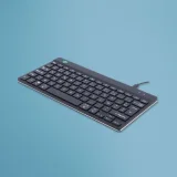 R GO TOOLS R-Go Compact Break - Clavier - USB, USB-C - AZERTY - Français - noir