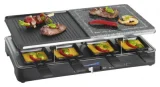 CLATRONIC Raclette grill 2 en 1 RG3518 1400 W Noir
