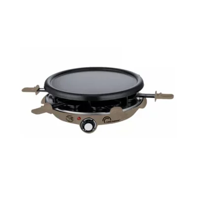 Raclette Grill Crêpière LITTLE BALANCE 8951 3 en 1 1200 W 6 personnes