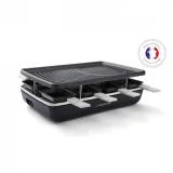 LAGRANGE Raclette Multifonction 179301 Raclette Element Gril Noir
