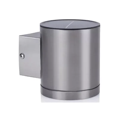 RANEX Applique murale Led solaire 89mm - Acier brossé