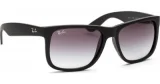 RAY BAN Ray-Ban Lunettes de Soleil Homme RB4165 Noir Mat
