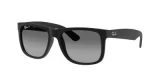 RAY BAN RayBan Justin Classic, Monture Noir, Verres Polarisés Dégradés Gris
