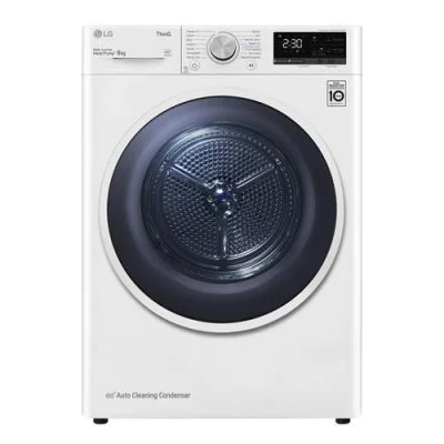 RH80V9AVHN Sèche Linge 8kg 220V 1400RPM Pompe à Chaleur Wi-Fi Blanc