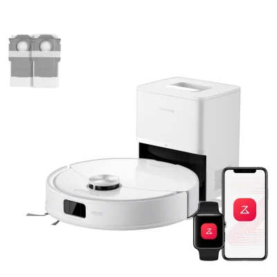 Roborock Q10 S5+ Set robot aspirateur laveur de VibraRise 2.0 avec ave