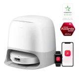 ROBOROCK Qrevo Curv 2 Pro robot aspirateur laveur ultrafin 798 cm ave