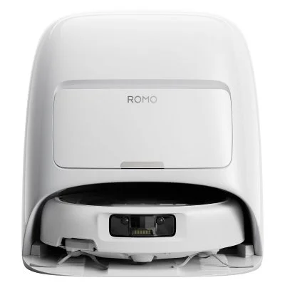 Robot aspirateur laveur DJI ROMO A 25 000 Pa réservoir 260 ml Blanc/Transparent - Neuf