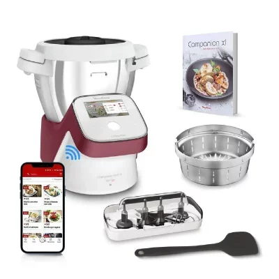 Robot cuiseur Moulinex I-Companion Touch XL Rouge HF934510