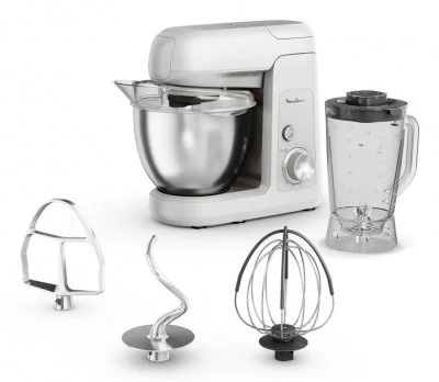 Robot de cuisine - MOULINEX - QA521B25 - 46L - 1100W - Gris