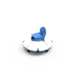 BESTWAY Robot de piscine sur batterie Frisbee bleu -